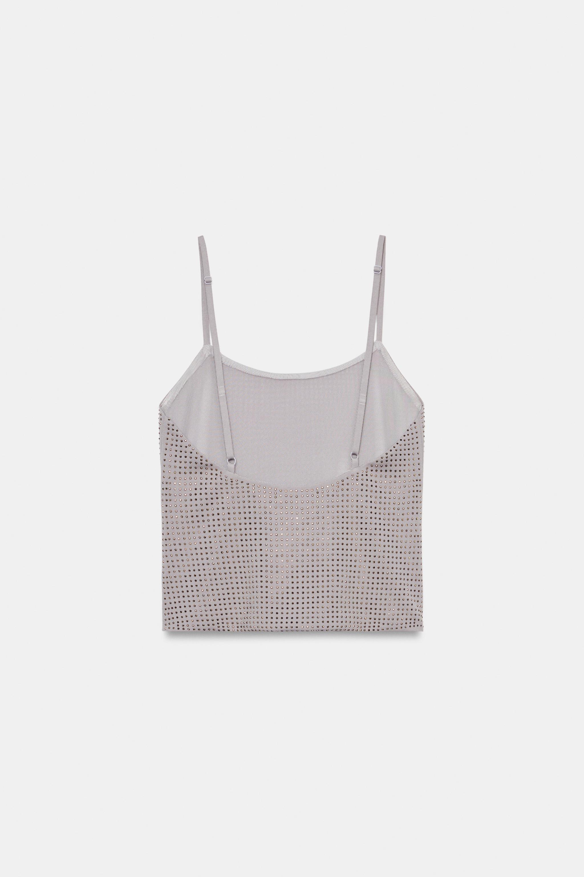SPARKLY STRAP TOP